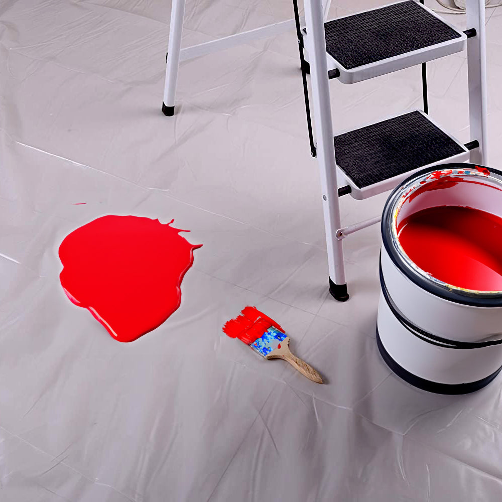 Painters Plastic Drop Cloth 6 Pack, 9x12 Feet