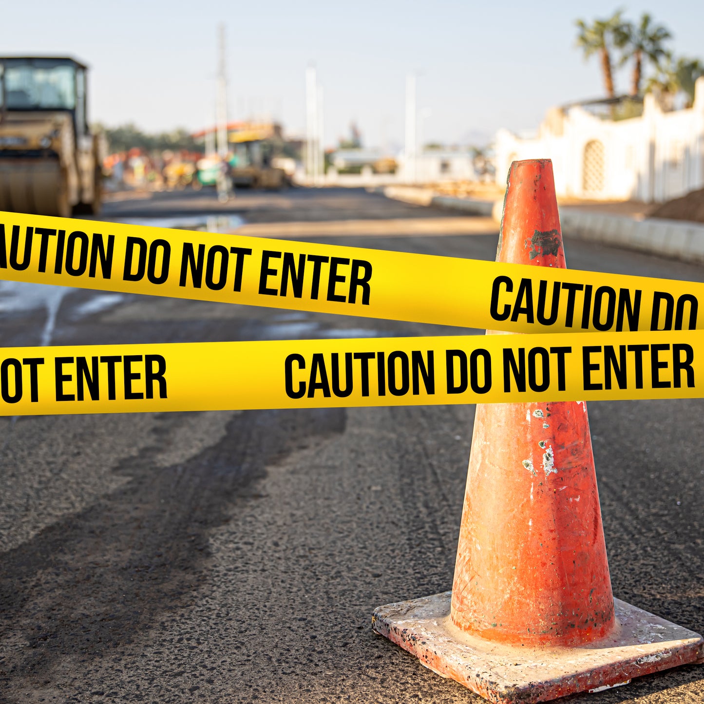 Caution Do Not Enter Tape 3 inch X 1000 feet