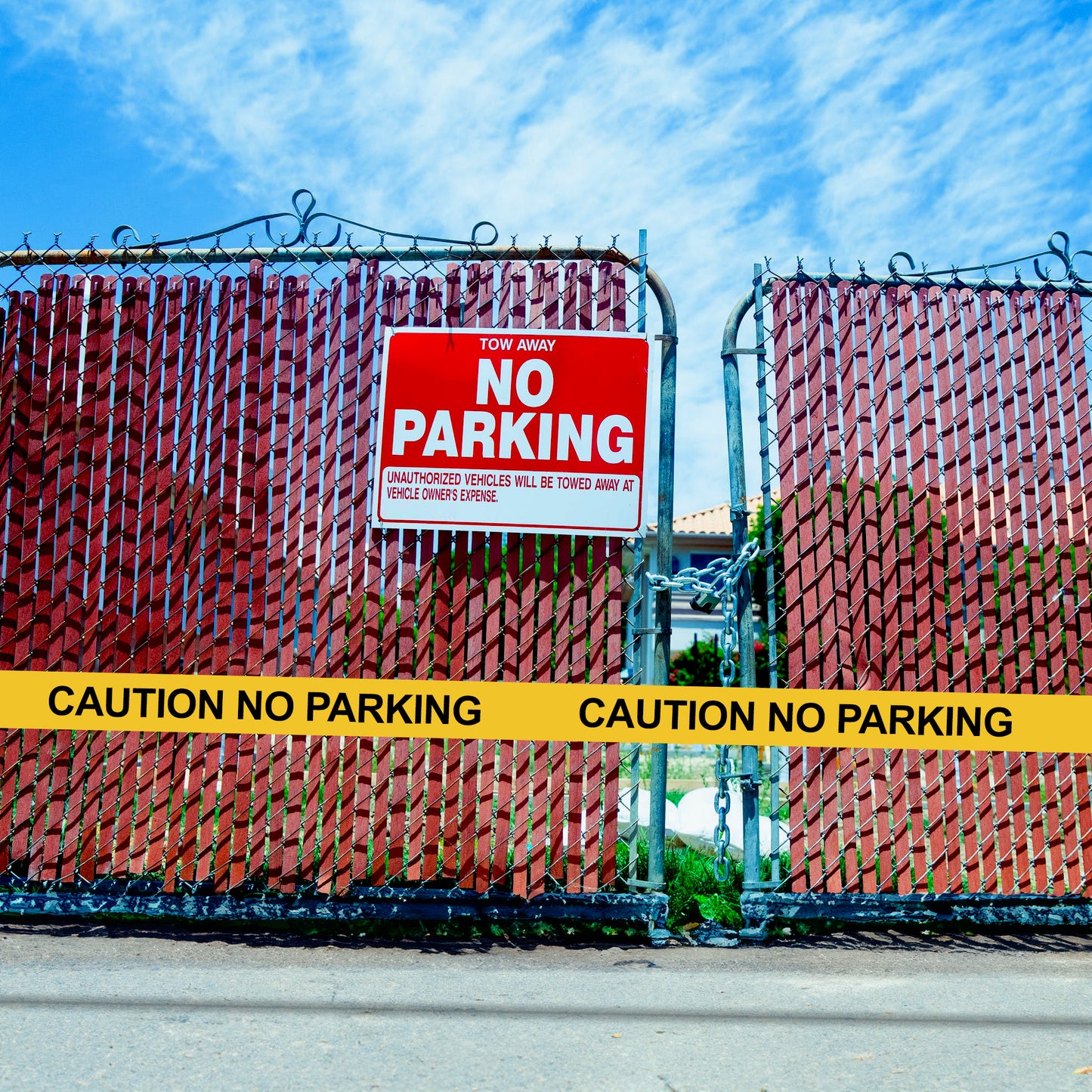 Caution No Parking Tape 3in X 1000 ft