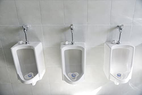 Urinal Screen Deodorizer (12 Pack) with Urinal Cakes Ocean Breeze Scent