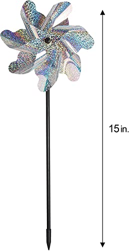 Bird Blinder Repellent Pinwheels (20 Pack) 15 inch