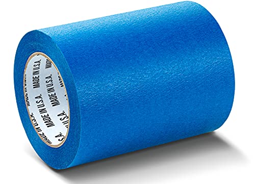 Wide Blue Painters Tape, 6 inch x 60 Yards