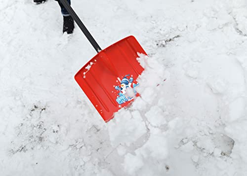 Kids Snow Shovel 36" Tall (4 Pack) 2 Red & 2 Blue