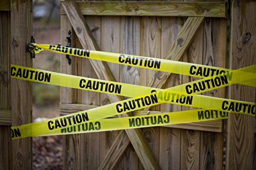 Yellow Caution Tape 3 inch x 1000 feet