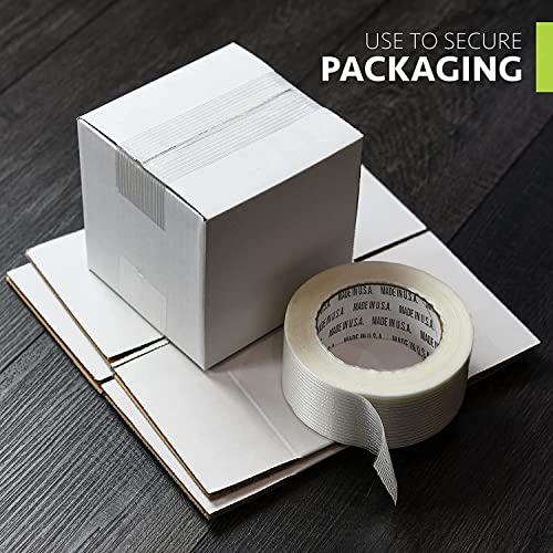 Strapping Tape 2 inch x 60 yds (12 Pack)
