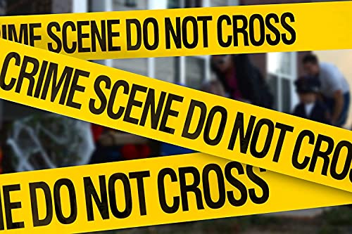Crime Scene Do Not Cross Tape (2 Pack) 3 inch x 1000 feet