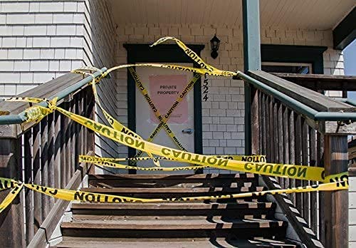 Caution Tape (2 Pack) 3 inch x 1000 feet