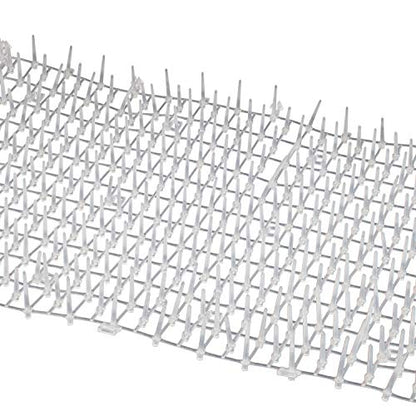 Cat Scat Mat Clear with Spikes 8 feet x 12 inches with 6 Staples