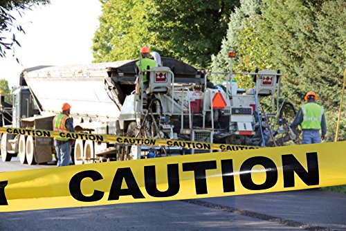 Yellow Caution Tape 3 inch x 1000 feet