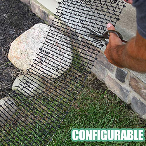 Cat Scat Mat with Spikes 8 feet x 12 inches with 6 Staples