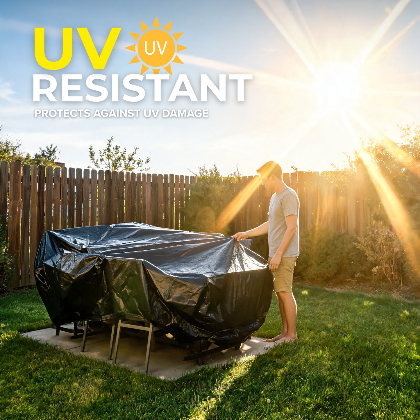 Plastic Sheeting – 10 x 25 ft, 6 Mil, UV-Resistant (Black) (Copy)
