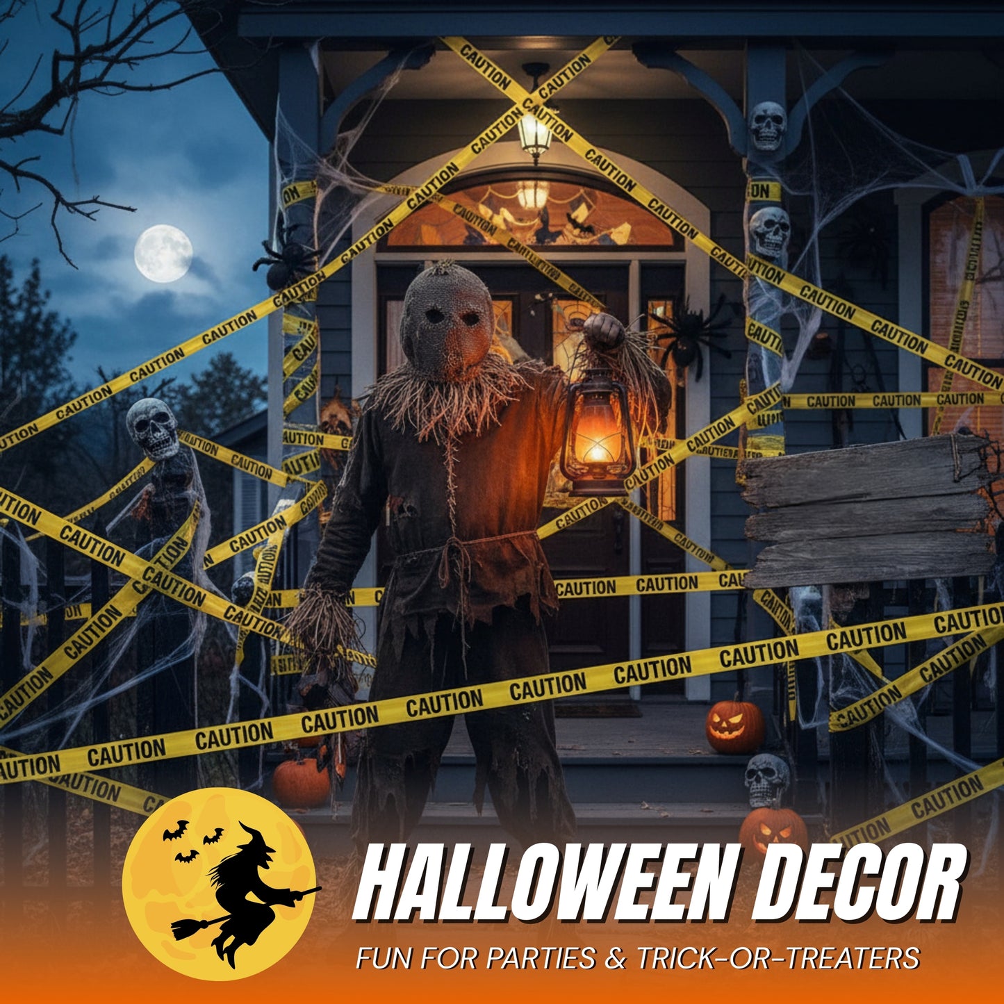 Caution Party Tape 3 In X 100 Ft