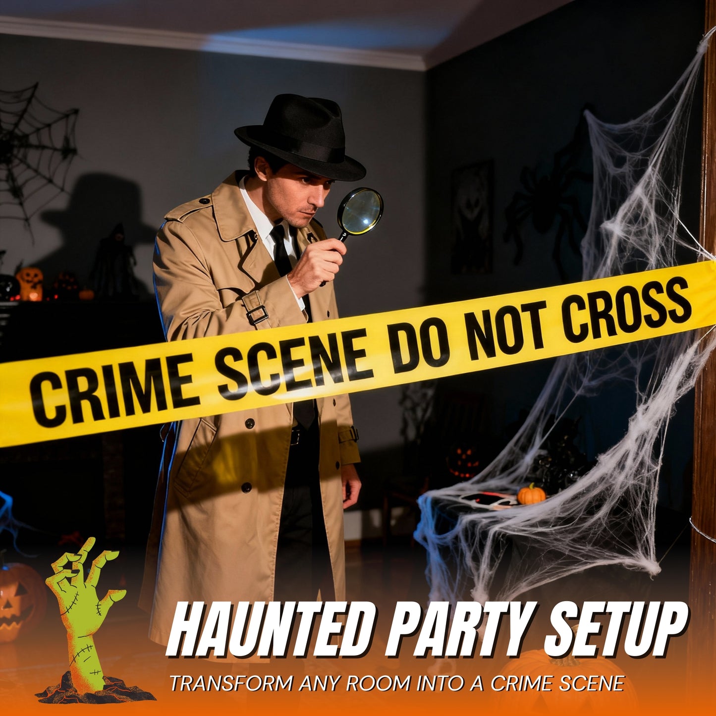 Crime Scene Do Not Cross Party Tape 3 In X 100 Ft