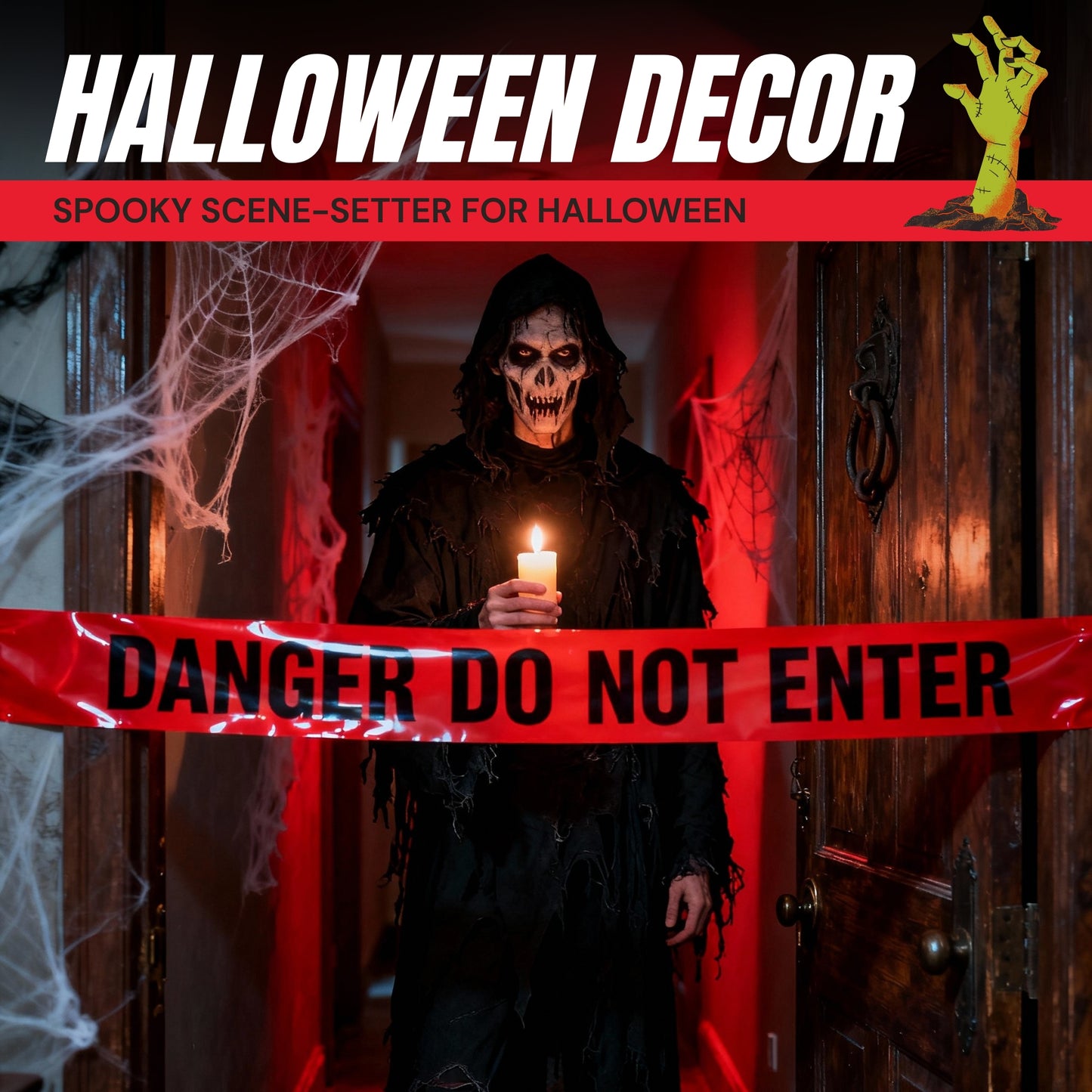 Danger Do Not Enter Tape 3 inch X 1000 feet