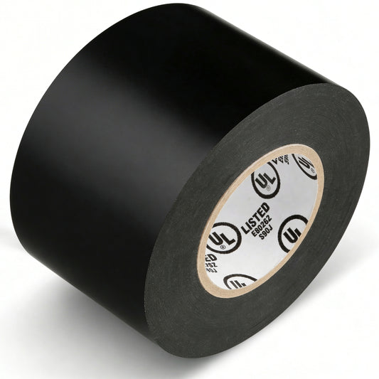 Black Electrical Tape 2 inch wide 66 ft long 7 mil Thick