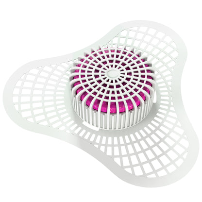 Urinal Screens with Deodorizing Blocks – Tropical Scent (12-Pack)