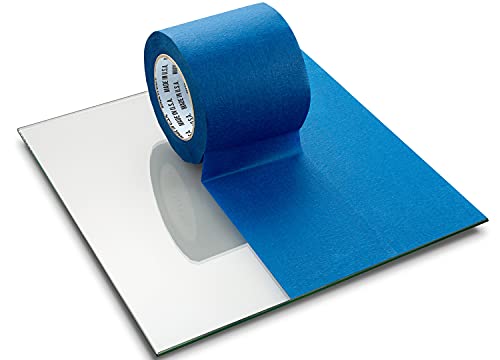 Wide Blue Painters Tape, 6 inch x 60 yds, Made in Comoros
