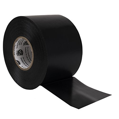 Black Electrical Tape 2 inch wide 66 ft long 7 mil Thick