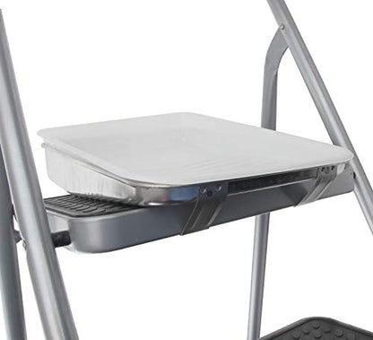 9 inch Metal Paint Roller Tray 3 Pack Metal Paint Tray with 10 Pack Plastic Paint Tray Liner