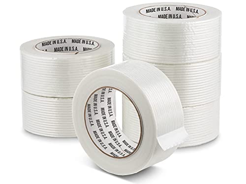 Strapping Tape 2 inch x 60 yds (12 Pack)