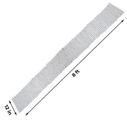 Cat Scat Mat Clear with Spikes 8 feet x 12 inches with 6 Staples