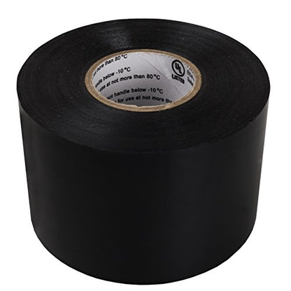 Black Electrical Tape 2 inch wide 66 ft long 7 mil Thick