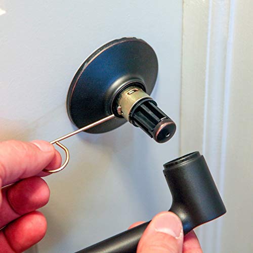Emergency Keys for Interior Door Locksets for Bedroom and Bathroom Doors Schlage Compatible  Set of 8