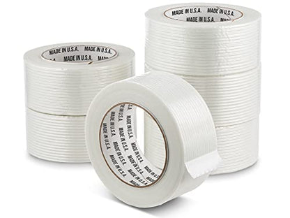 Strapping Tape 2 inch x 60 yds (24 Pack)