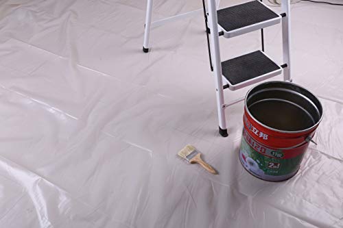 Painters Plastic Drop Cloth (24 Pack) 9x12 Feet