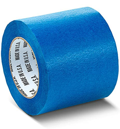 Wide Blue Painters Tape, 4 inch x 60 Yards