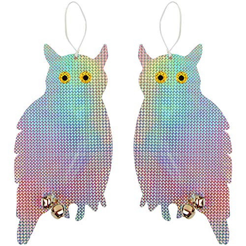 Owl Bird Repellent Reflective Holographic 2 Pack 15.3 x 8.2 inch