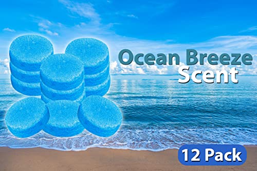 Urinal Deodorizing Block, Ocean Breeze Scent (Case of 12)