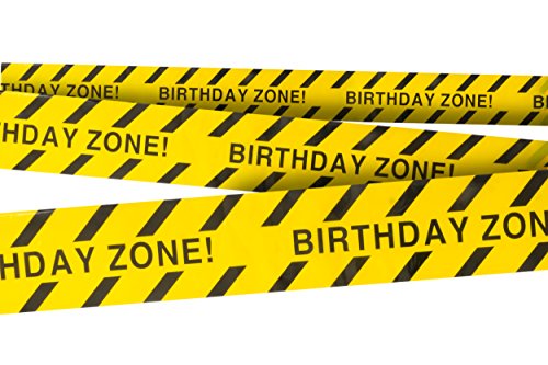 Birthday Zone! Party Tape 3 In. X 100 Ft