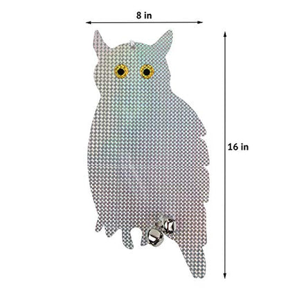 Owl Bird Repellent Reflective Holographic 2 Pack 15.3 x 8.2 inch